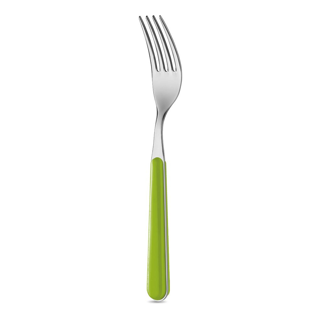 6 Table Forks - Solid Green LD14107G