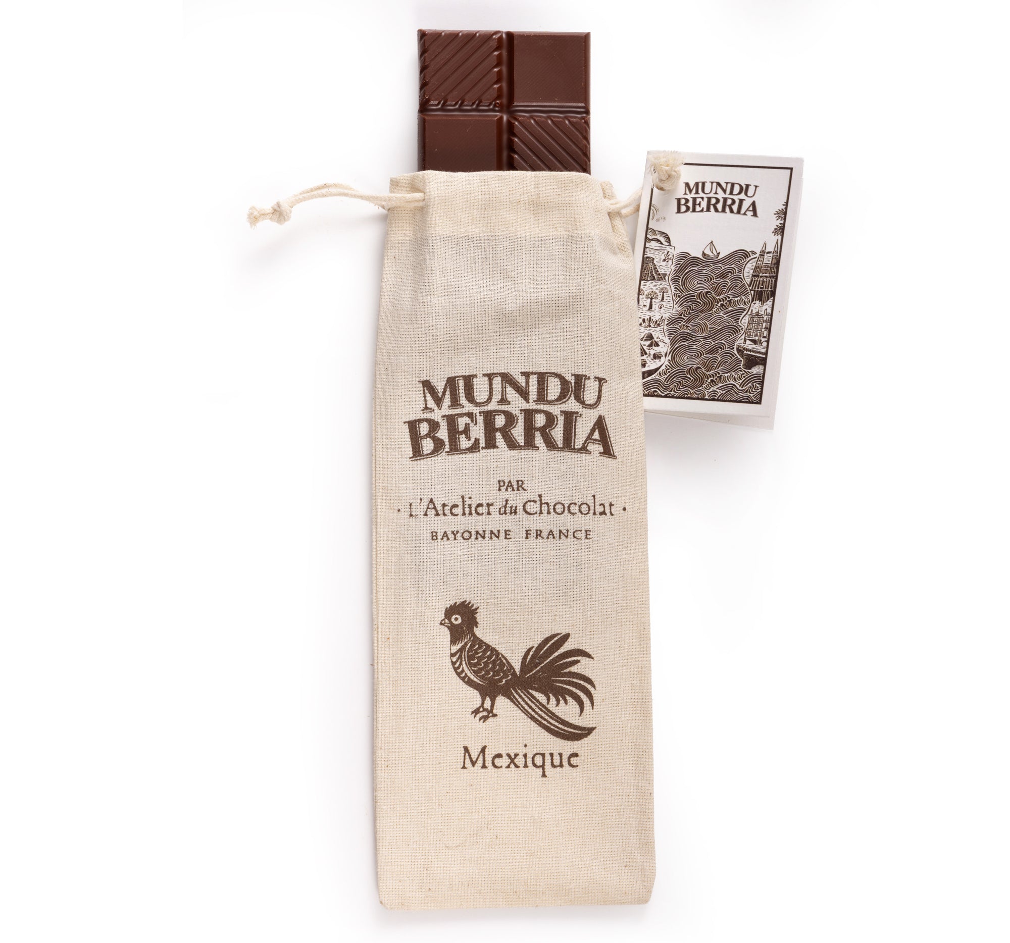 Trio of Large Origin Chocolate Tablets · Mundu Berria
