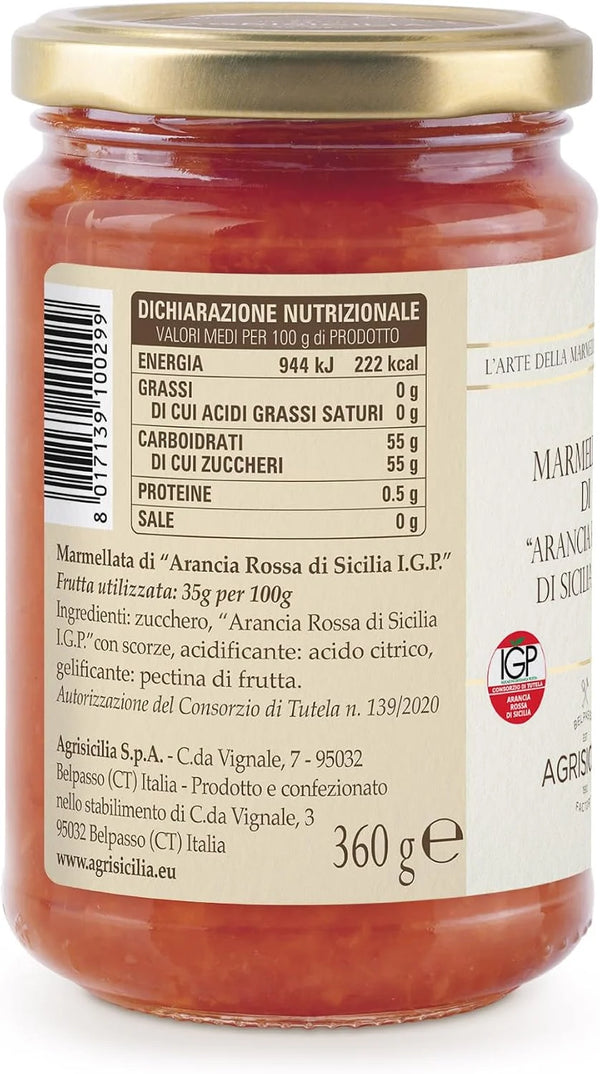 Mermelada de Naranja Sanguina I.G.P. Siciliana