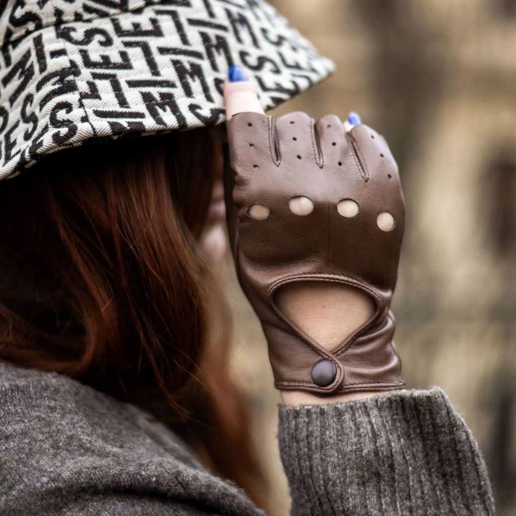Women's Colorful Fingerless Gloves