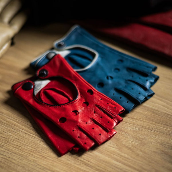 Women's Colorful Fingerless Gloves