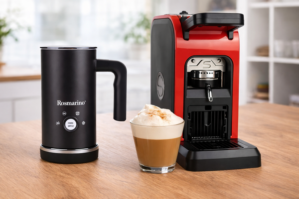 Coffee Set: Ciao Machine + Rosmarino Vitalia Milk Frother