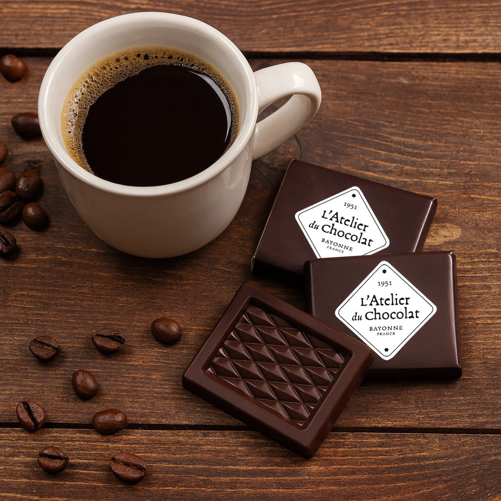 Dark chocolate Neapolitans