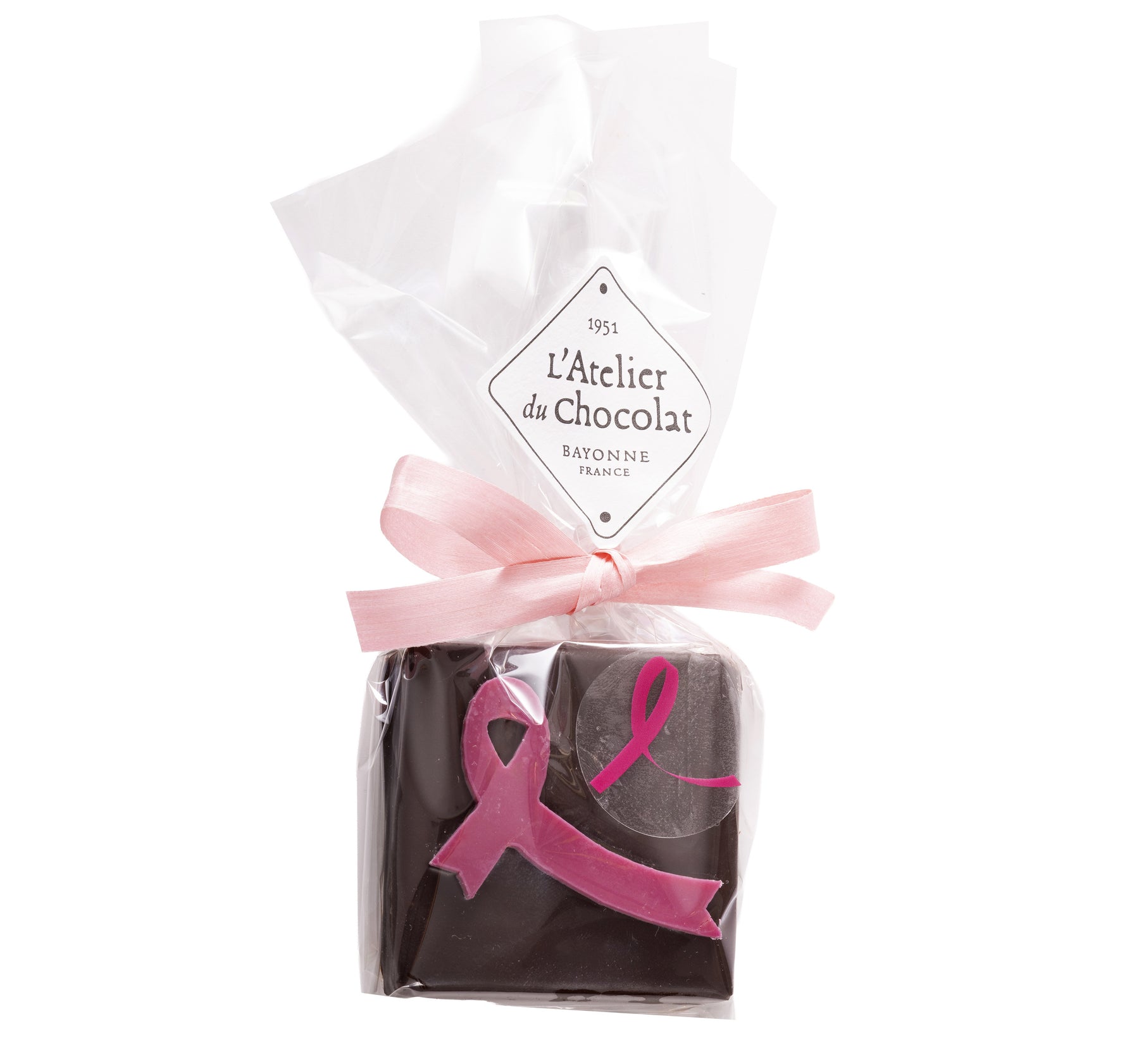 Ilbarritz Extra Dark Chocolate Box and its October Pink Bite