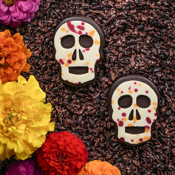 Pure Origin Mexican Chocolate Ganache Bite Halloween