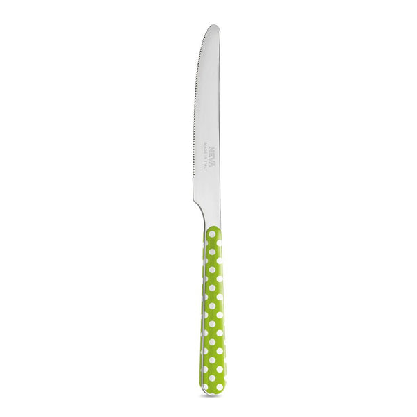 Table Knife - Green Dots BD14053G