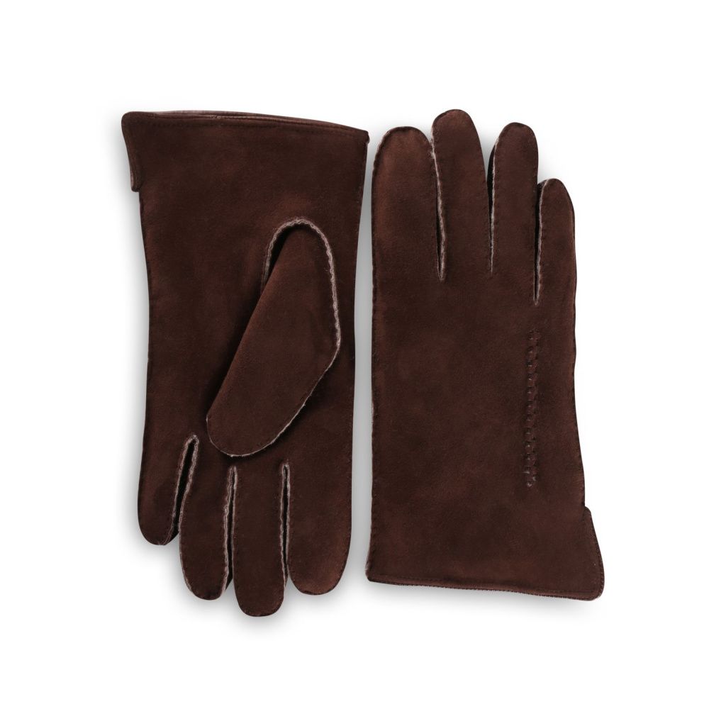 Men's Gloves with Genuine Lambskin from Suede