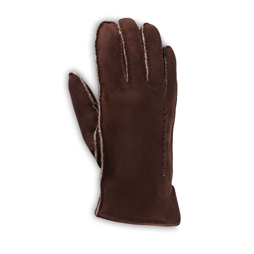 Men's Gloves with Genuine Lambskin from Suede