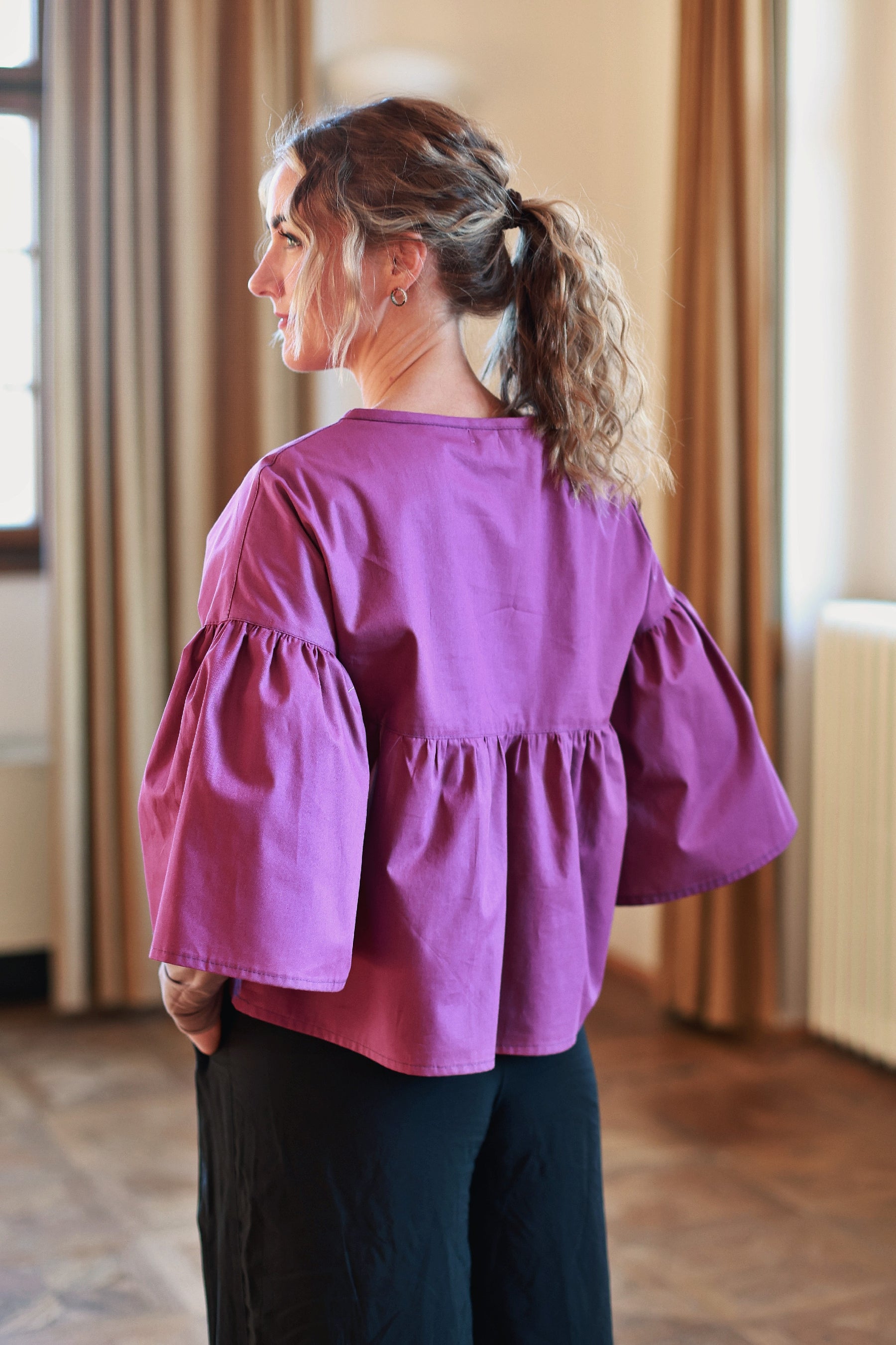 Top Oiva Amethyst Velikost: S-M