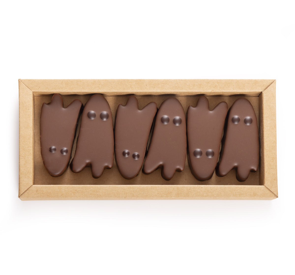 Fantasmagóricos de Chocolate con Fresa y Malvavisco para Halloween