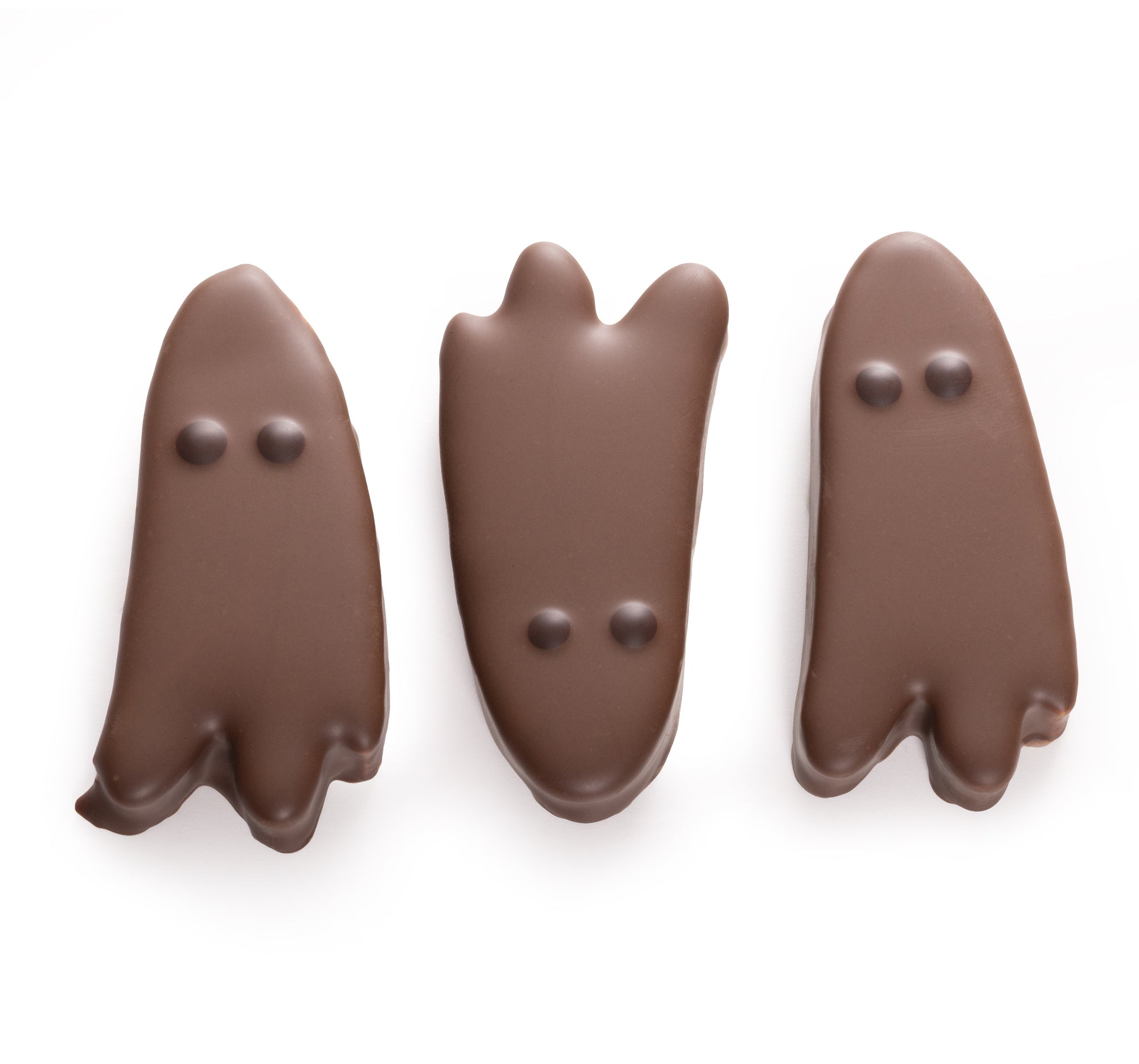Fantasmagóricos de Chocolate con Fresa y Malvavisco para Halloween
