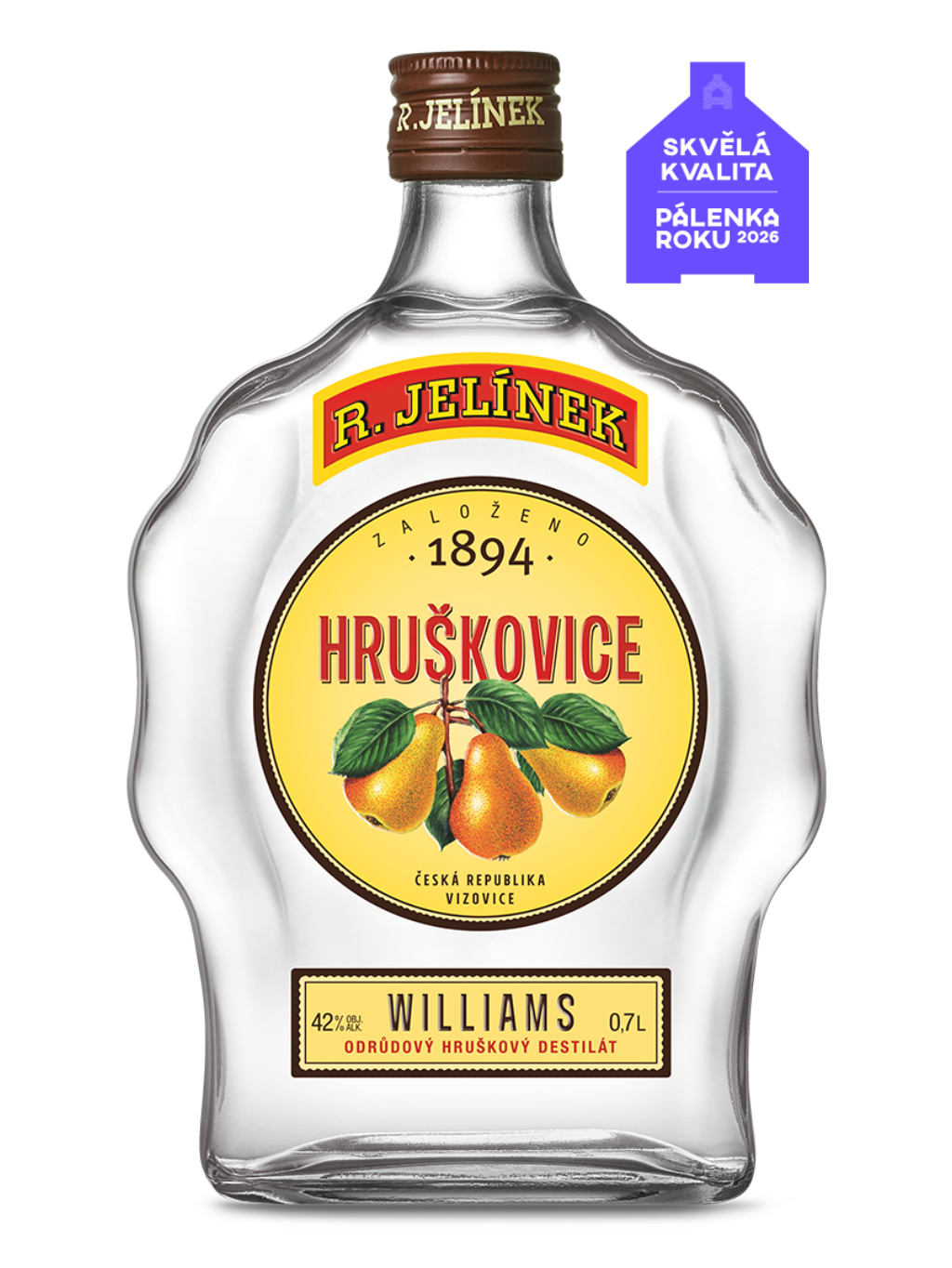 Williams Pear Brandy 42% 0.7l