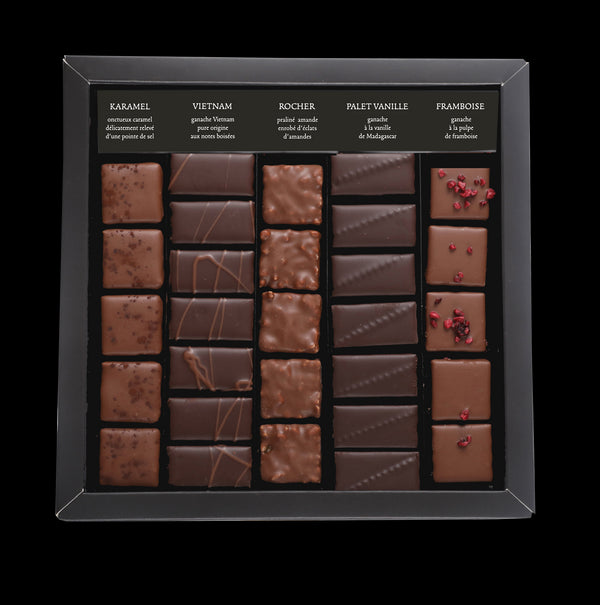 ILBARRITZ DONKER EN MELK CHOCOLADE DOOS HALLOWEEN