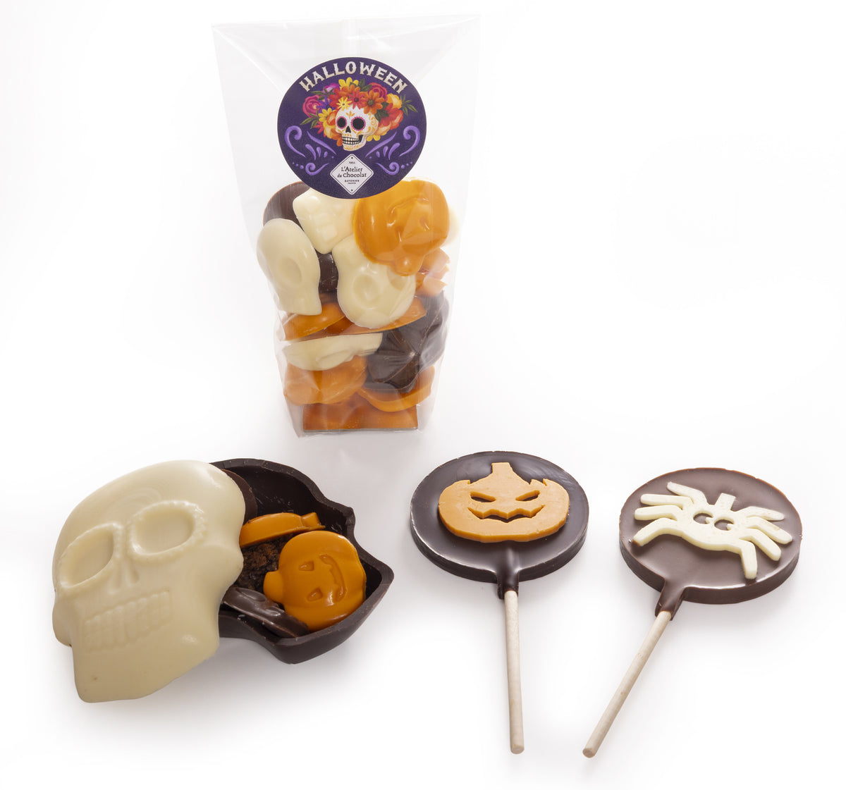 Calaca Cacao Gift Box · Halloween Chocolates