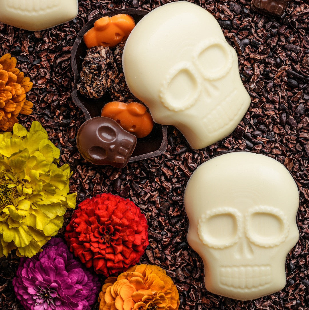 Calaca Cacao Gift Box · Halloween Chocolates