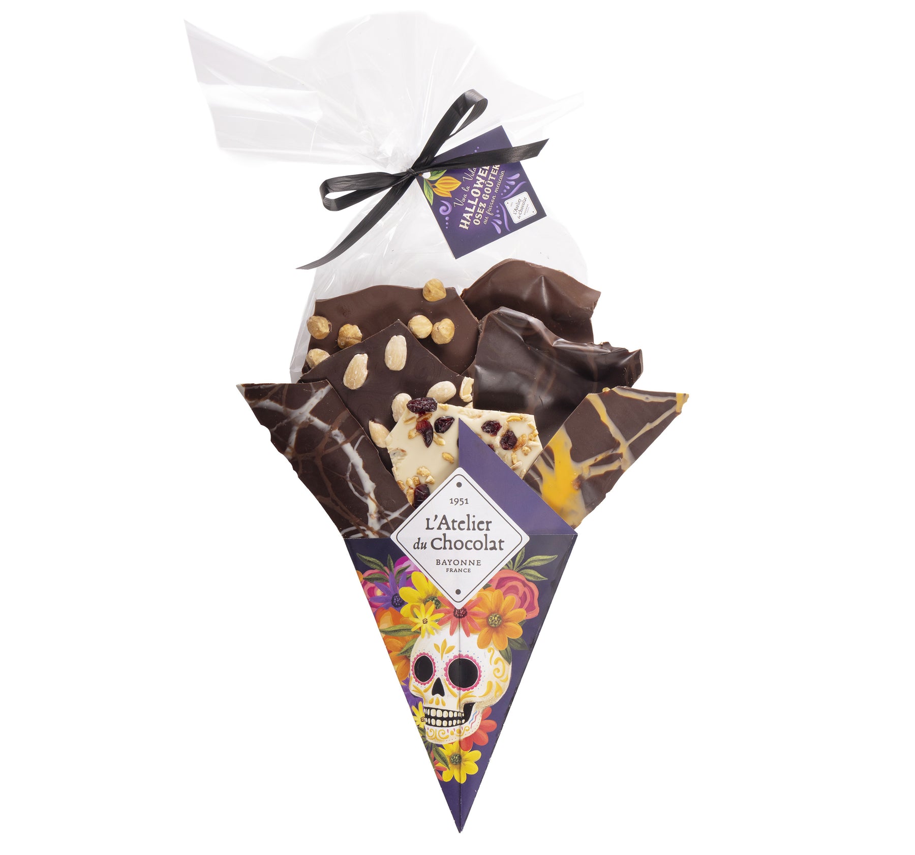 HALLOWEEN CHOCOLATES DAY OF THE DEAD COMPOSITION