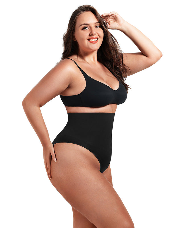 Shaping panties for everyday wear, classic cut, BLACK size other: 3XL/4XL