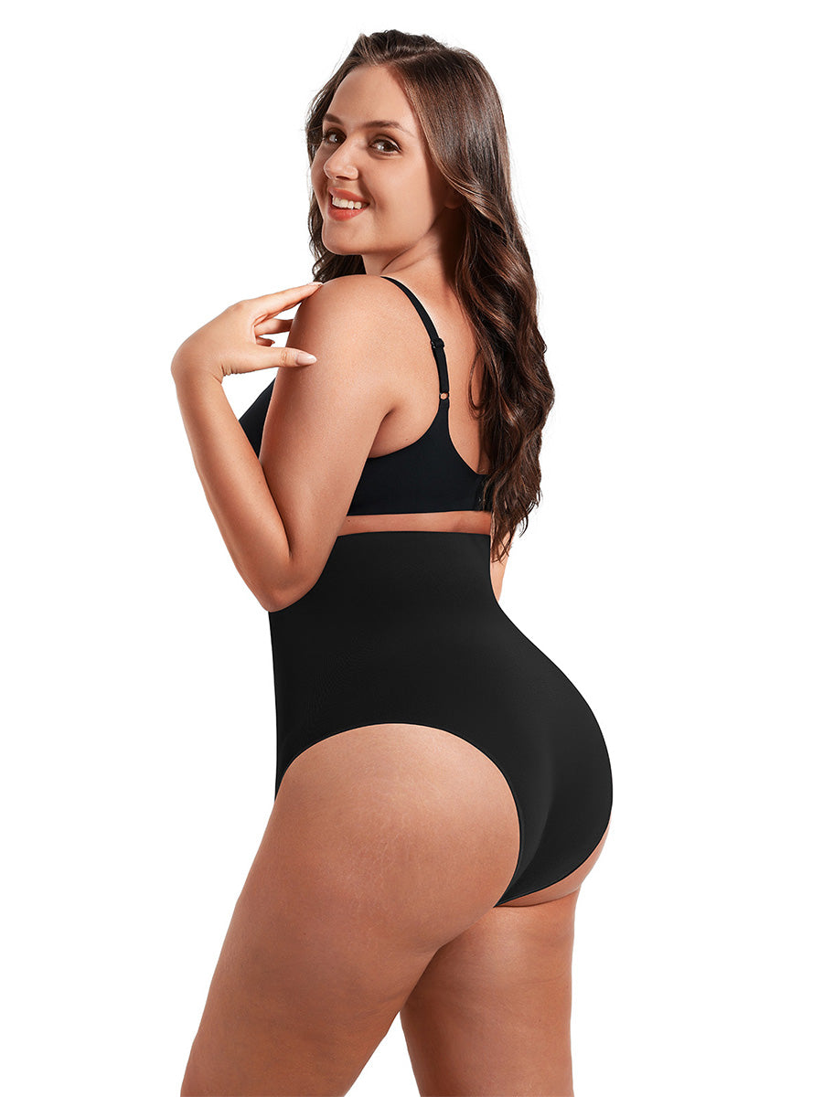 Shaping panties for everyday wear, classic cut, BLACK size other: M/L