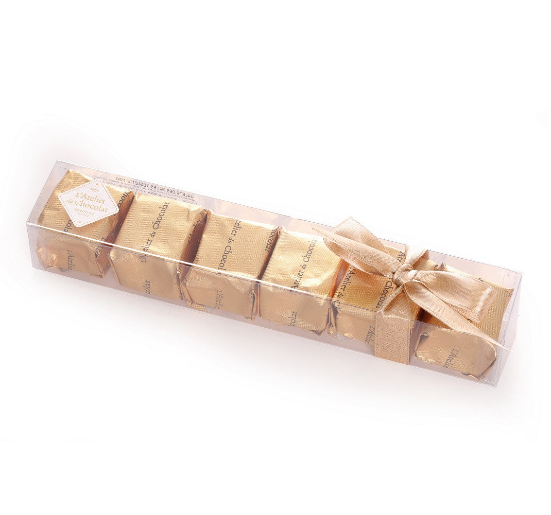 Box of 6 candied chestnuts · Gourmet confectionery · Christmas chocolates