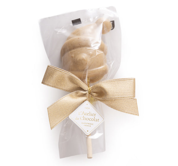 LECCA-LECCA DI PRALINA AL CIOCCOLATO BIANCO NATALIZIO - ORSO BIANCO