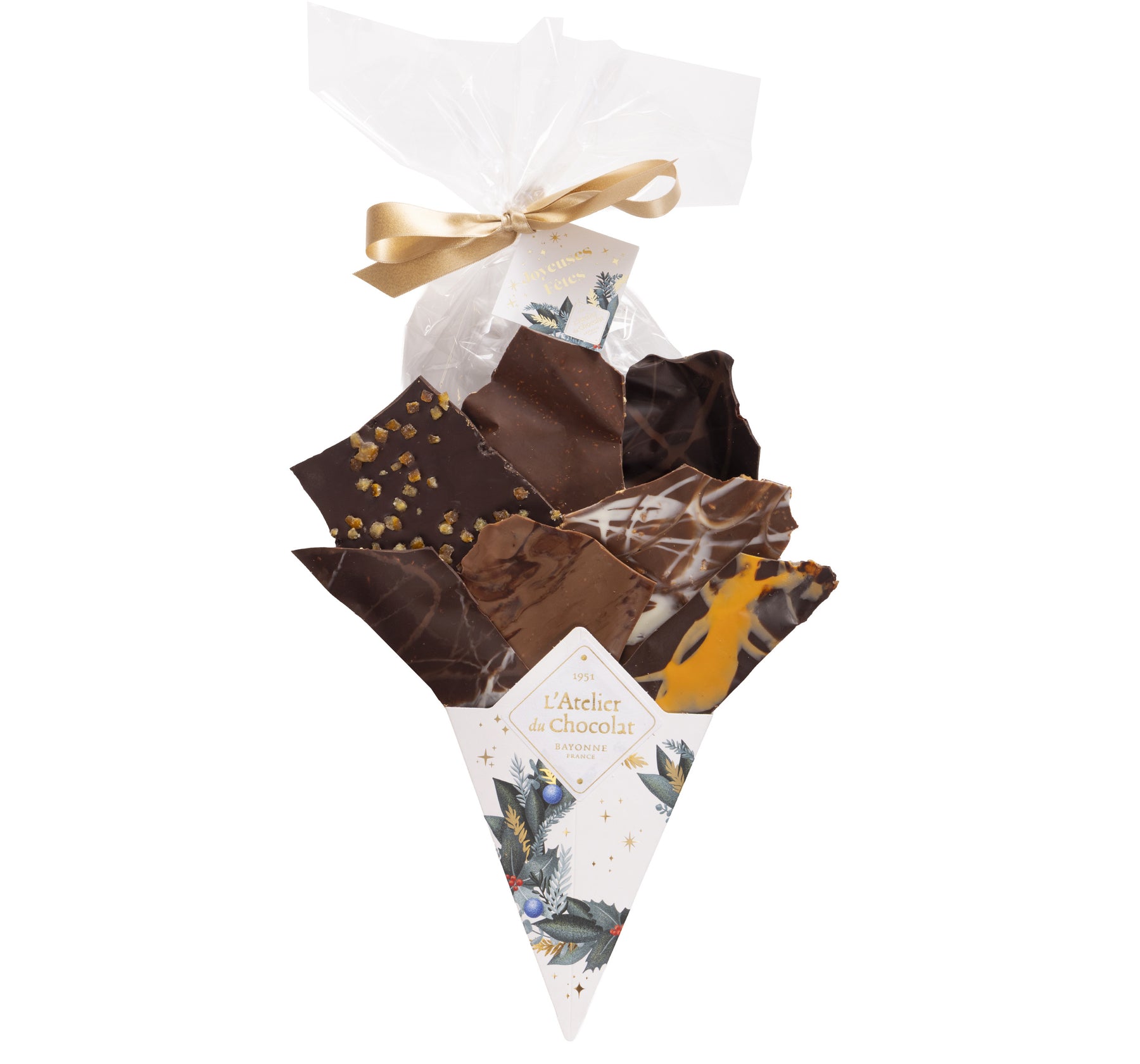 Bouquet de chocolat joyeuses fêtes