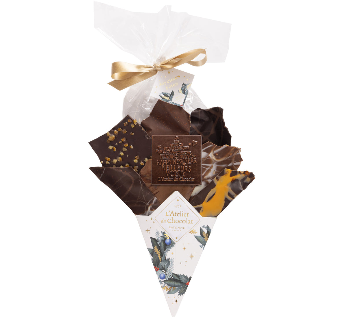 Chocolate Bouquet and Its Mini Square Best Wishes