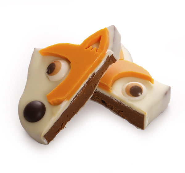 NATURAL PRALINE FOX WHITE CHOCOLATE CHRISTMAS