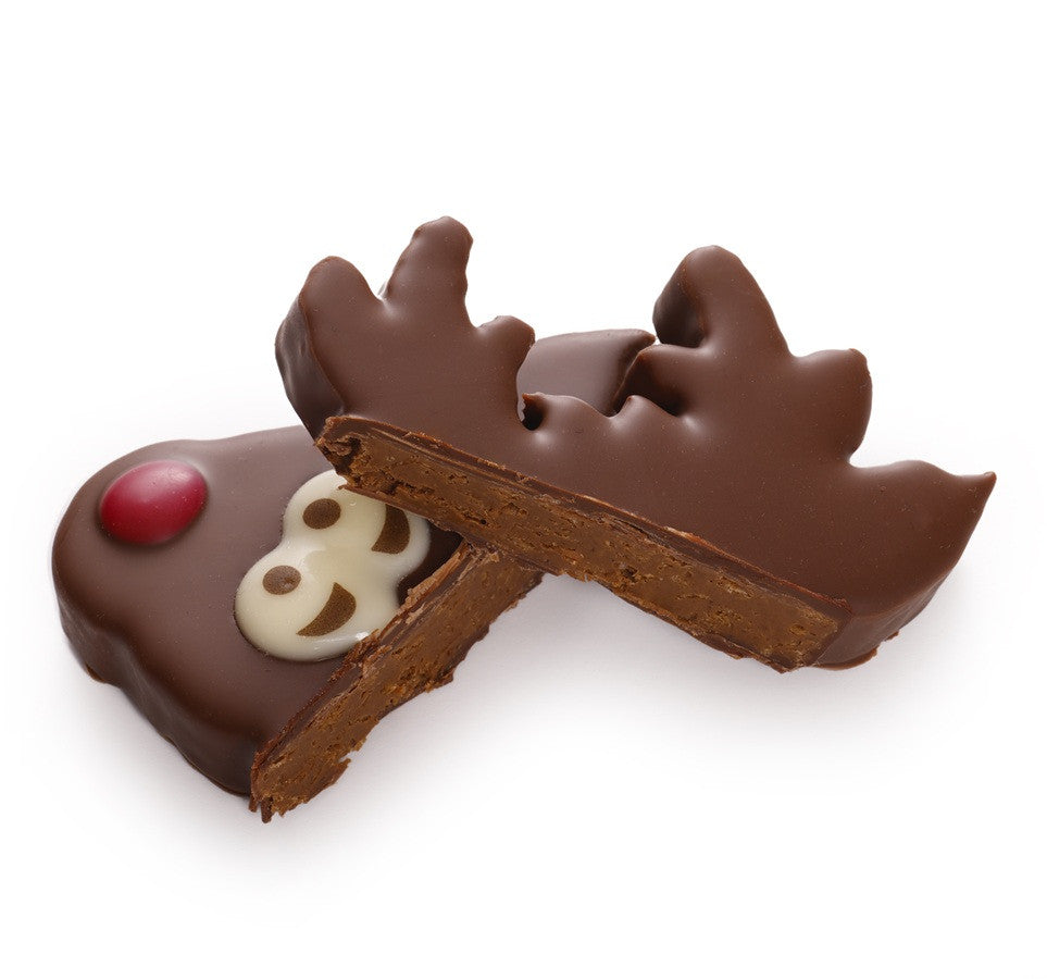CHOCOLATE PRALINE FLAKY REINDEER