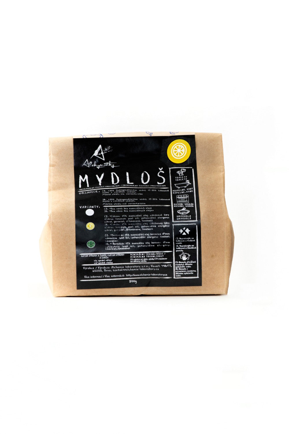 Mydloš - lemon - refill - 500g/800g