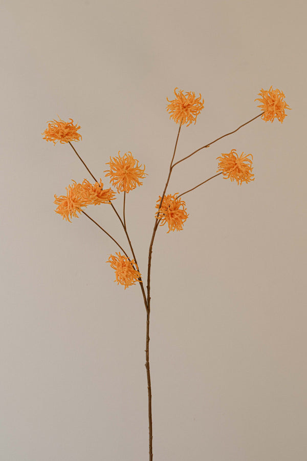 Indore Silva - Allium Bulbs - yellow - artificial branch - silk