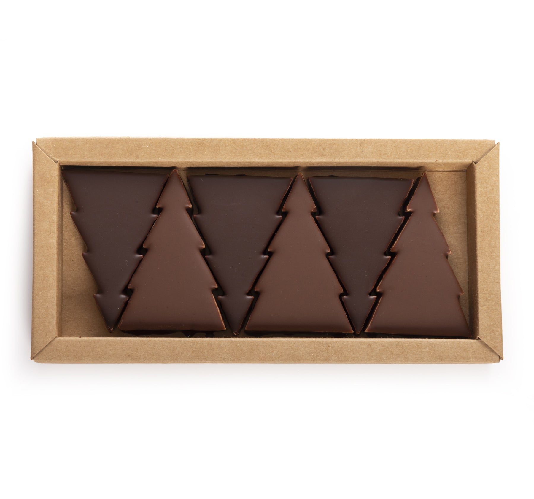 MINI VANILLA MARSHMALLOW TREES WITH DARK AND MILK CHOCOLATE