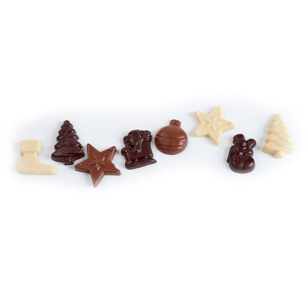 TRI ČOKOLADNE BOŽIĆNE FRITURE - 150 GR