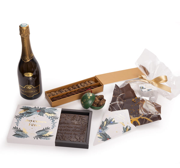 Scatola Regalo di Cioccolato di Natale · Tradizioni Gourmet