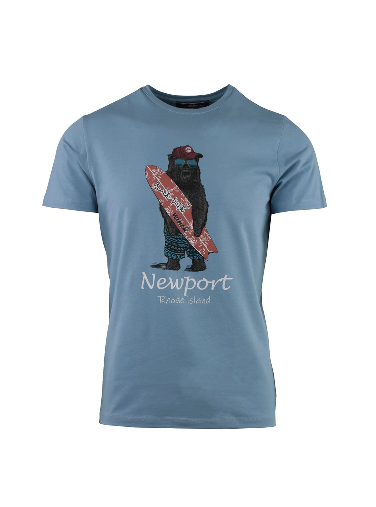 Camiseta con estampado californiano
