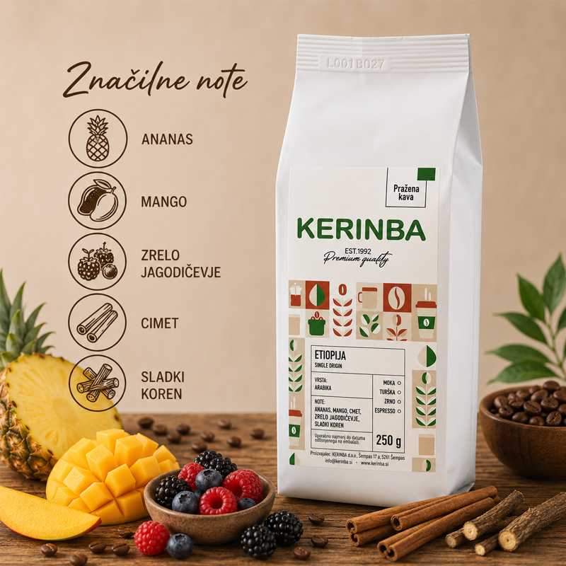 Etiopija 250 g