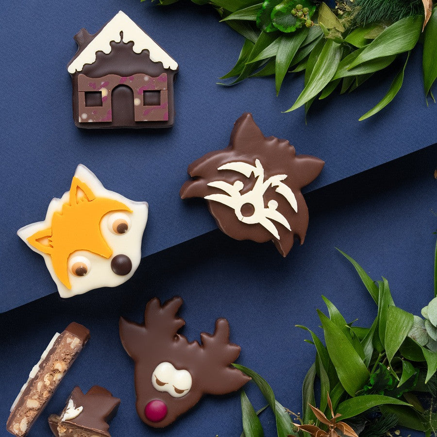 NATURAL PRALINE FOX WHITE CHOCOLATE