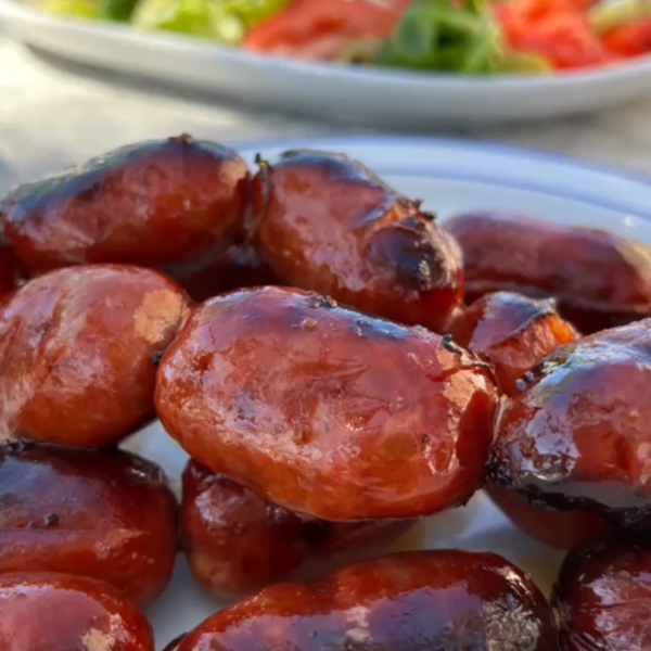 Brochetas de Chorizo a la Parrilla