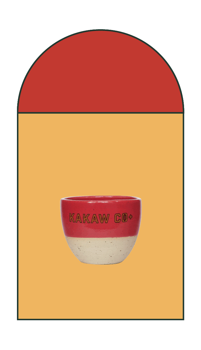 Ceramic Mug Color: Red, Size: Medium 150 ml