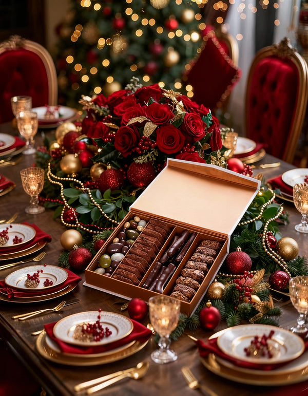 SCATOLA REGALO DELIZIE DI CIOCCOLATO NATALIZIE