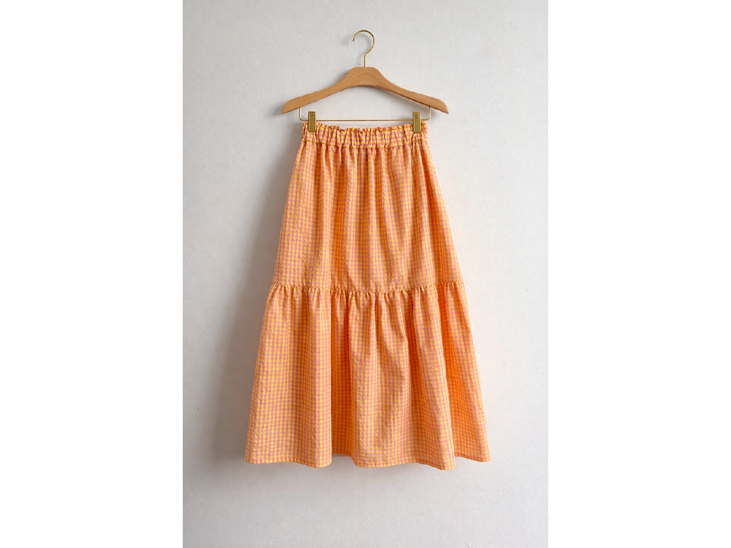 Odelia Skirt Apricot Size: L