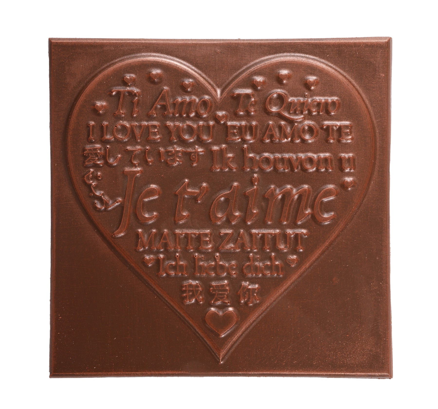 Chocolade Hart Ik Hou Van Jou · Valentijnsdag Chocolade Levering
