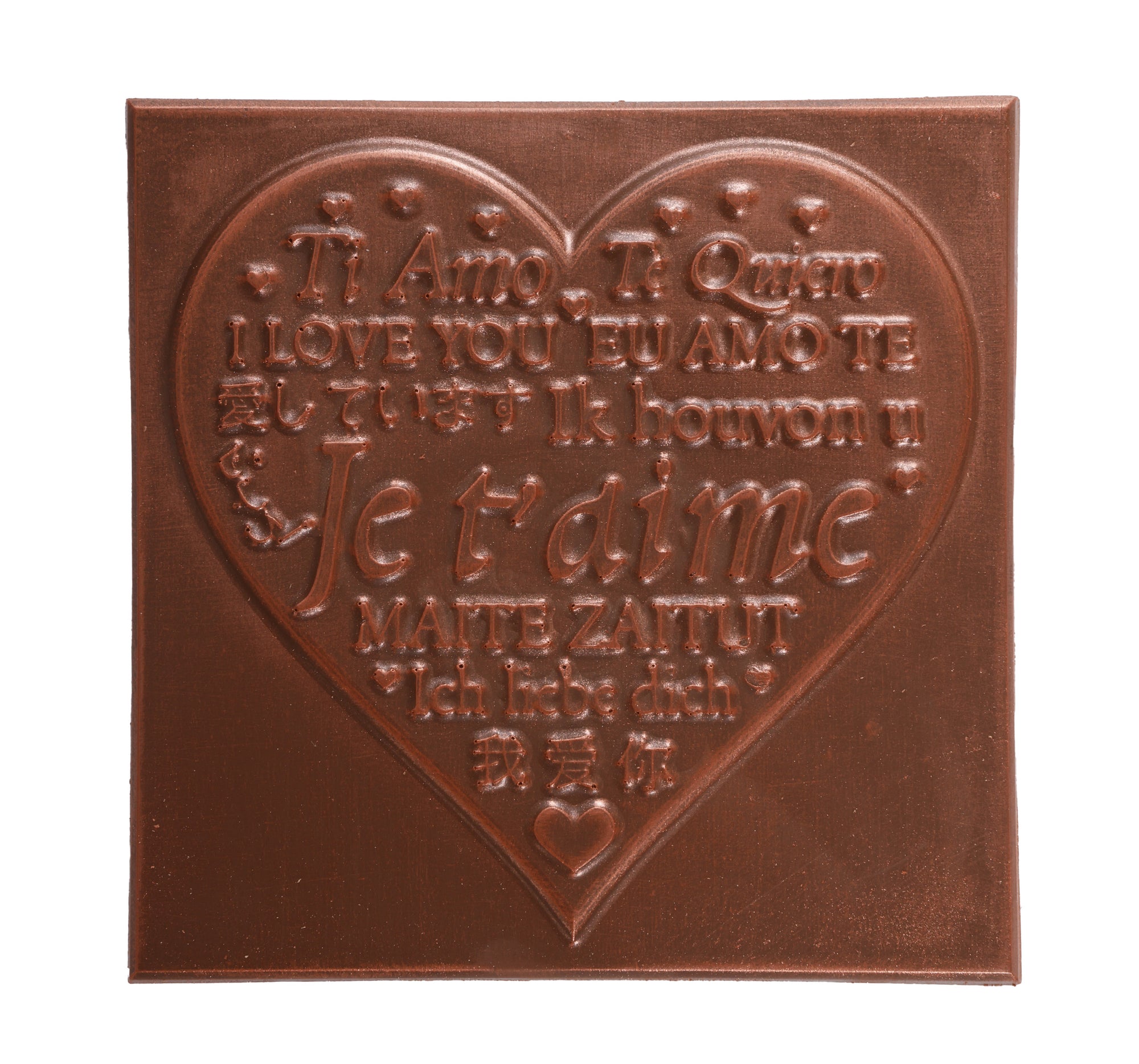 Chocolade Hart Ik Hou Van Jou · Valentijnsdag Chocolade Levering