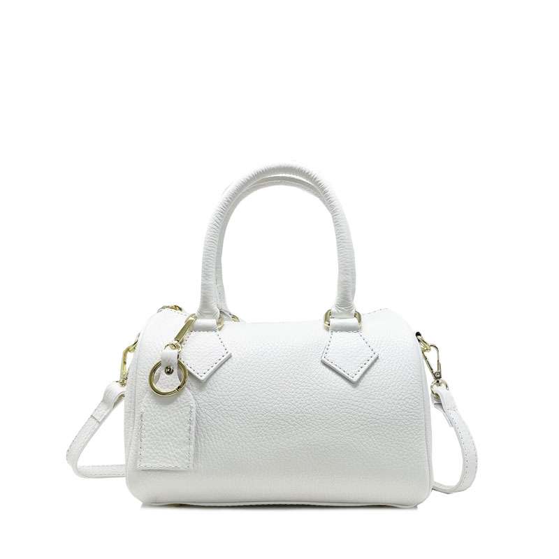 Borsa Bauletto piccola a Mano in Pelle. 7737