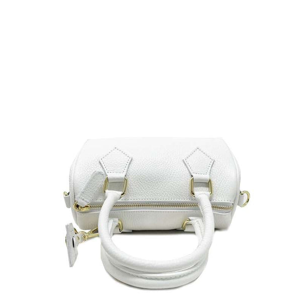 Borsa Bauletto piccola a Mano in Pelle. 7737