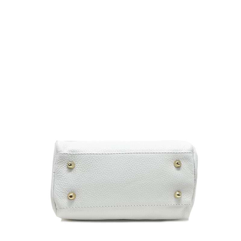 Borsa Bauletto piccola a Mano in Pelle. 7737