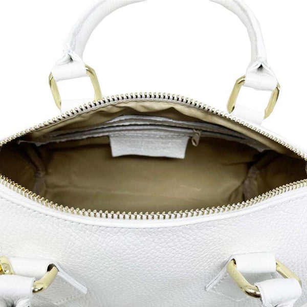 Borsa Bauletto piccola a Mano in Pelle. 7737