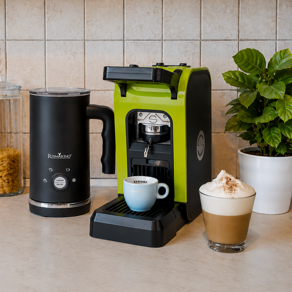 Coffee Set Ciao + Milk Frother Rosmarino Vitalia