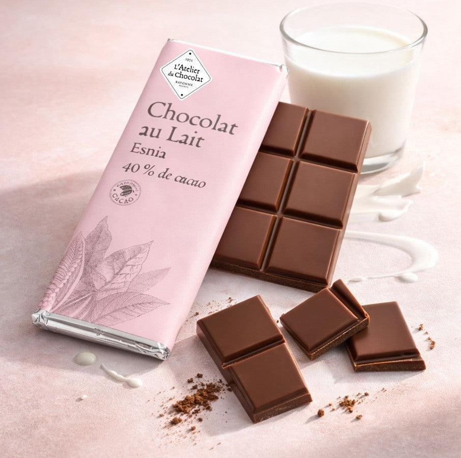 Barretta di Cioccolato al Latte Esnia
