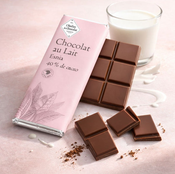 Tablette chocolat au lait Esnia