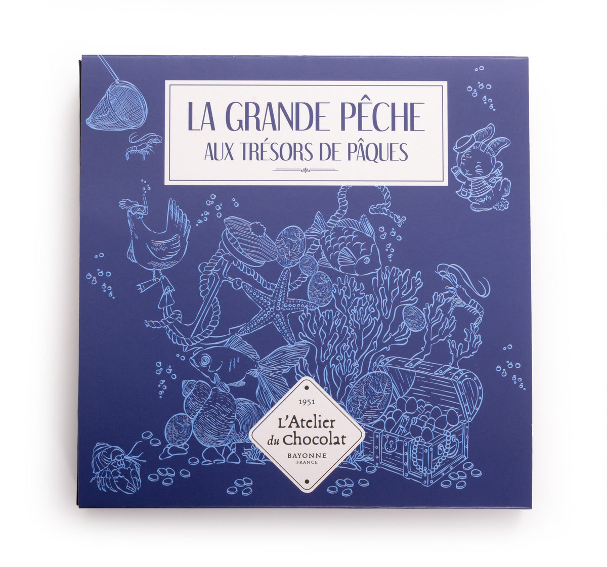 Ilbarritz Extra Dark Chocolate Box · Happy Easter